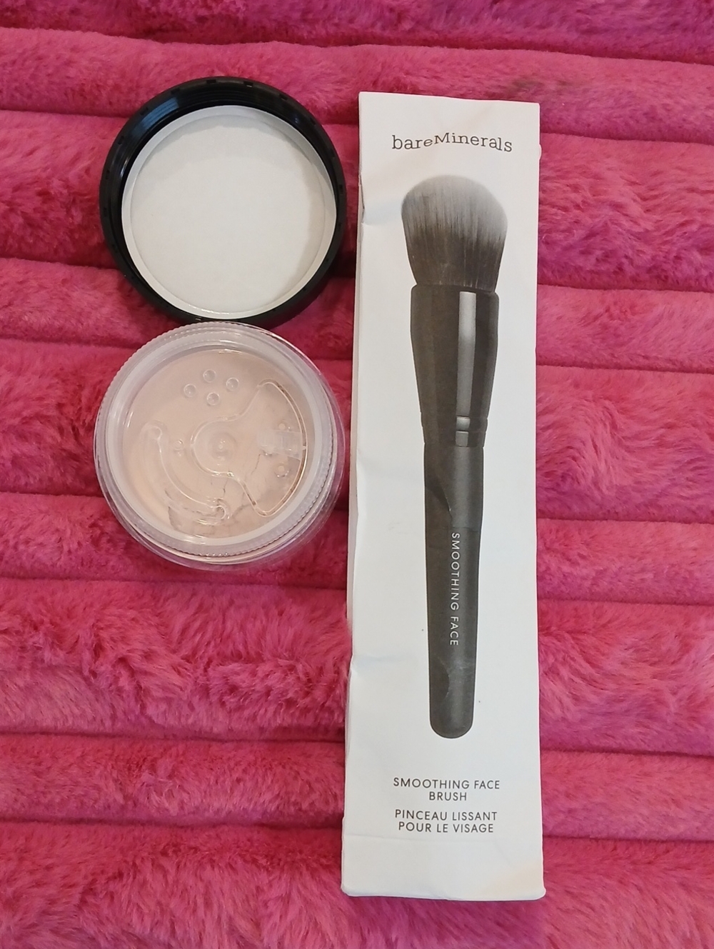 Bare Minerals Original Meral Veil Translucent Setting Powder w/SmoothingBrush
